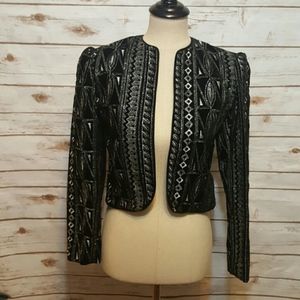 Jim Heilman Embroidered Bolero Jacket {Vintage}